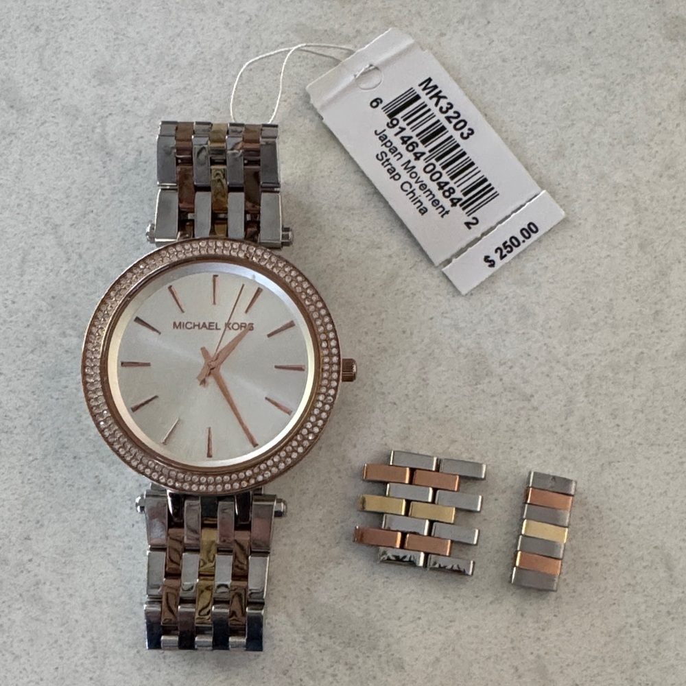 Michael Kors tri color gold Gold Women’s Watch